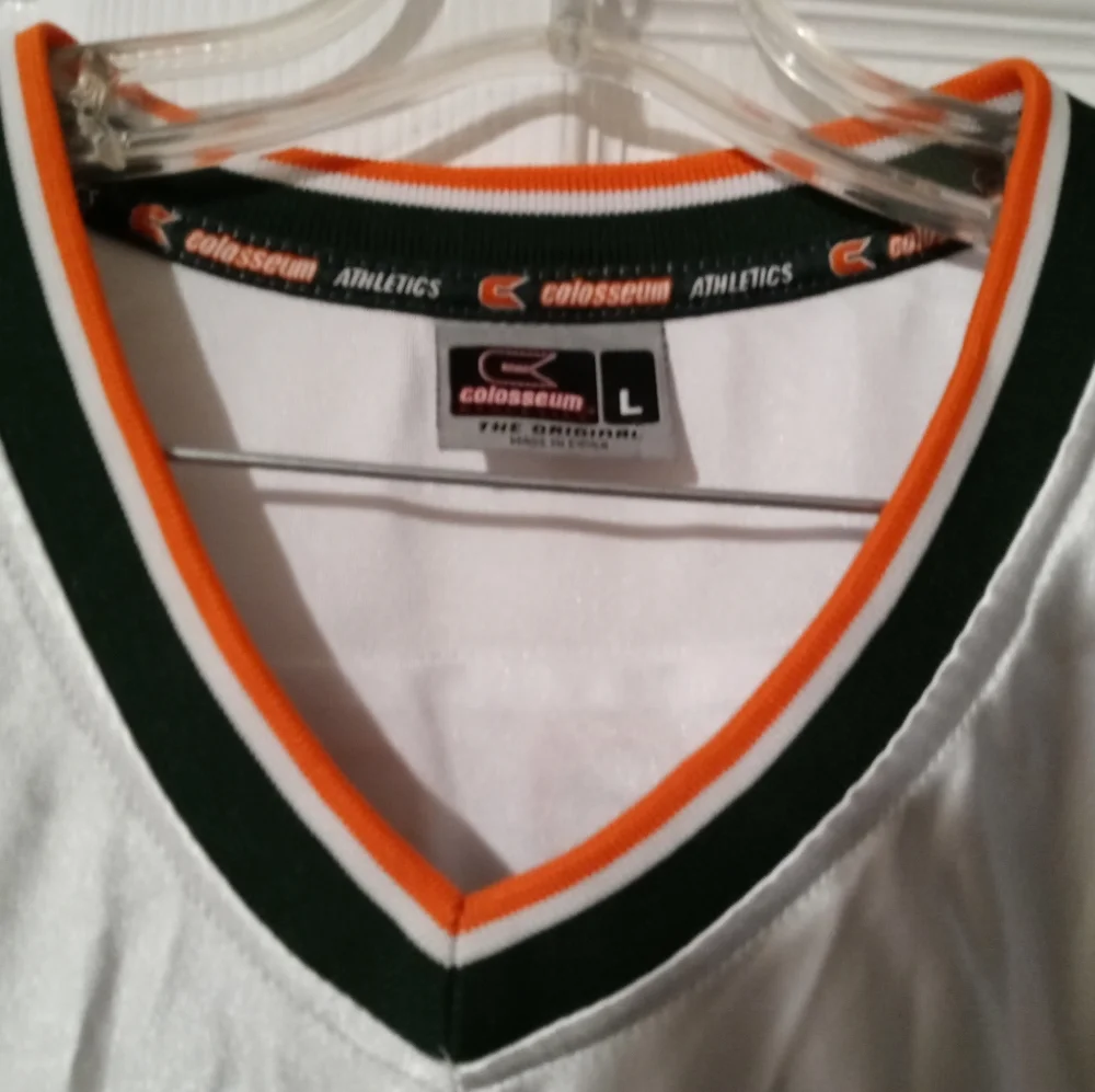 🏈UM FOOTBALL JERSEY CANES SWAGGER🏈 - Picture 10 of 16